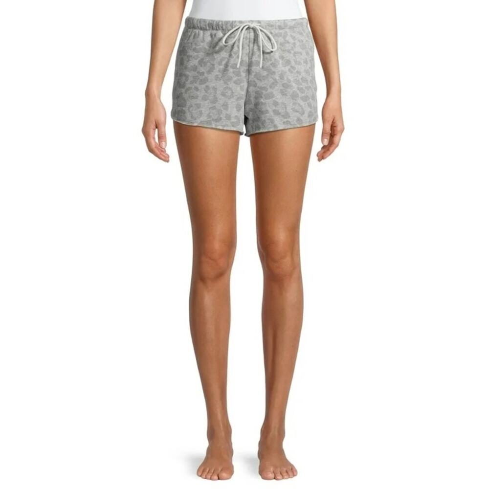 Colsie Gray Knit Pajama Shorts Relaxed Fit